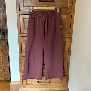 Women’s Pact 100% Organic Cotton Wide Leg Cropped Pant Small